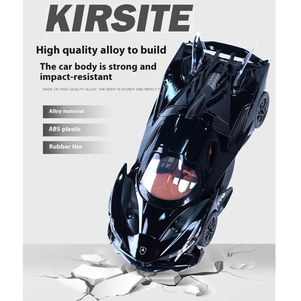 Игрушечная модель Apollo EVO из сплава масштаба 1/32 - Футуристичный дизайн, Звуковые и световые эффекты, Пружинный механизм - Идеально для детских игр