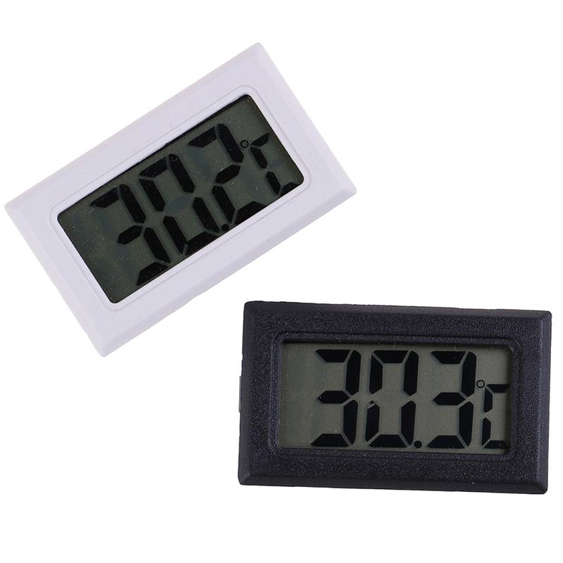 1Pc Mini Digital Lcd Temperature Humidity Meter Thermometer Hygrometer Indoor