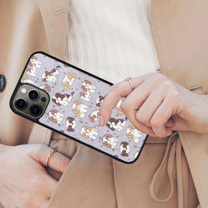 Kawaii Shih Tzu Magnetic Phone Case For APPLE iPhone 17 Air 16 14 13 12 Pro Max 15 Plus Wireless Charge With MagSafe Cover