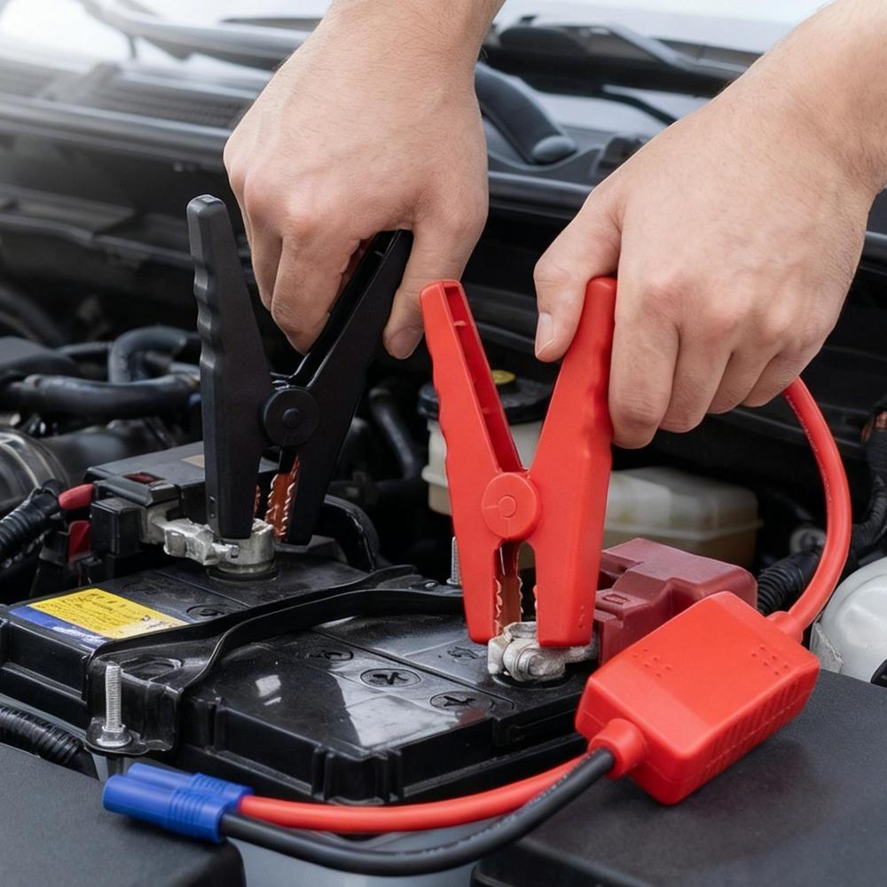 Universal Car Jump Starter Alligator Clamps EC5 Connector Emergency Battery Booster Cable Wire Clip 12V Auto Truck Start Up Kit