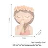 Creative Fairy Girl Succulent Flower Pot Silicone Desk Ornament