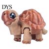 Подарки на день рождения для детей 3D-печатная шарнирная фигурка животного, гибкое мультяшное украшение, настольное украшение и мини-пластиковые украшения, снятие стресса,