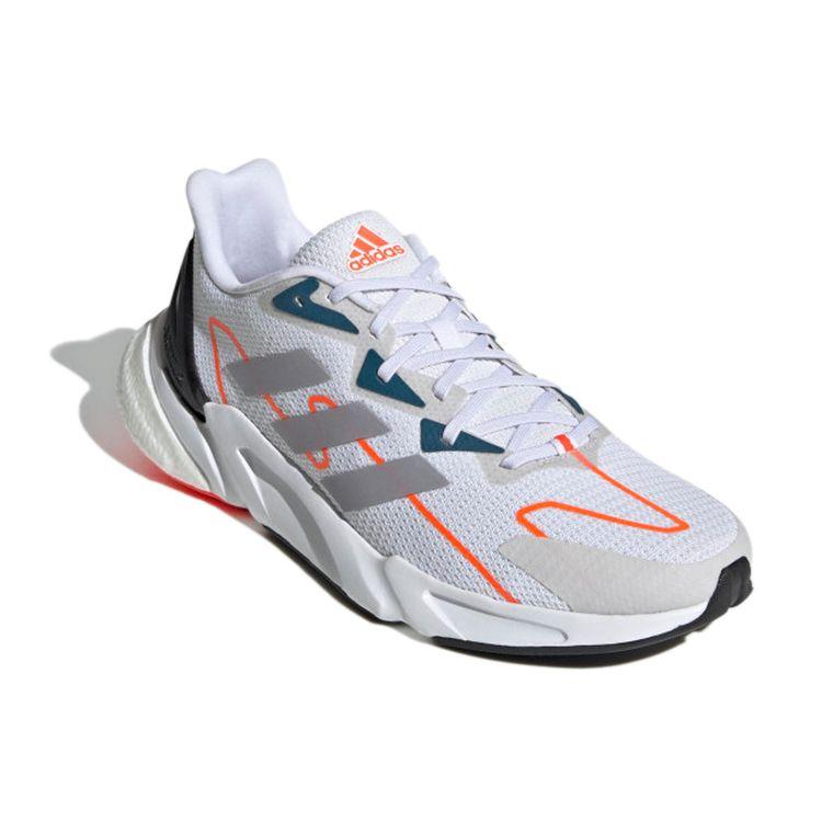 adidas X9000L2 Ретро Спортивные Легкие Дышащие Низкие Кроссовки для Бега Мужские Кроссовки Белый Серый Оранжевый S23652