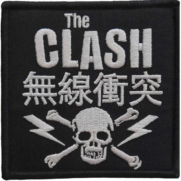 The Clash Skull And Crossbones Iron On Patch