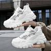 Кроссовки Женские Вулканизированная Обувь Новая Пара Белые Платформа Толстая Подошва Беговые Повседневные Мужские Ботинки Размер 35-44 Tenis Feminino