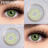 FUNSACHY 1 пара контактных линз естественного цвета для ежегодного использования цветные контактные линзы для глаз натуральные зрачки цветные глаза