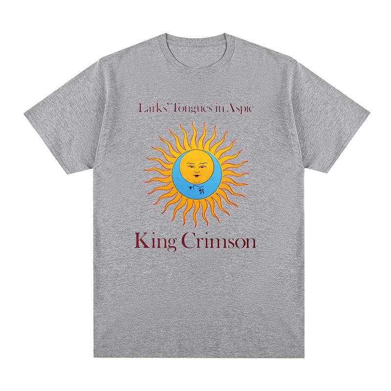 King Crimson Rock Music Printed Graphic Band Tshirt Cotton Unisex T Shirt New TEE TSHIRT Womens Tops