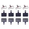 4 Pairs MTB Bicycle Resin Semimetal Brake Pads For Shimano B01S M375 M395 M446 M485 M486 M416 Deore M515 M525 Bike Brake Pad