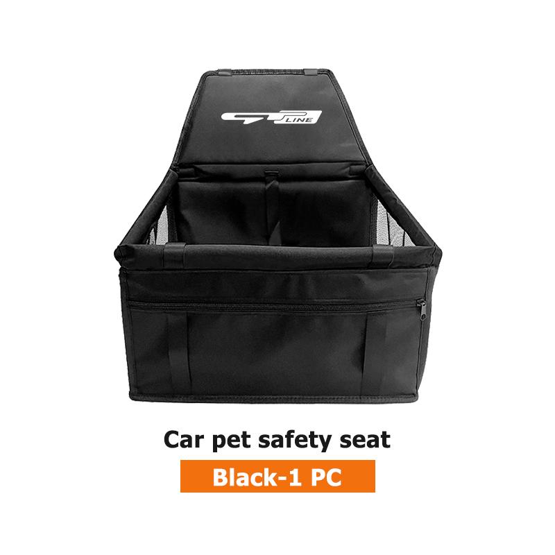 IFAE2 Car Seat Hanging Oxford Cloth Removable Washable Dog Mat Bed Bag For KIA Rio K5 K2 Sportage Ceed Sorento Picanto Stinger Soul