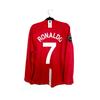 C.ronaldo 2007/08 M.united Retro Football Jersey Special Jersey Fabric That Can Take Red Long Kolhava
