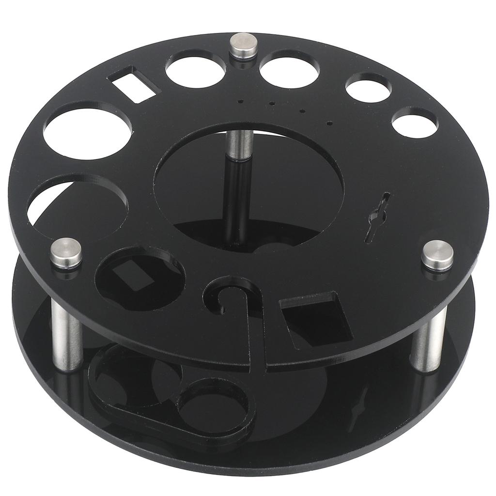 Набор шейкеров для коктейлей начального уровня Барный шейкер Ручной стакан Вращающаяся стойка для хранения Полный набор инструментов для бармена