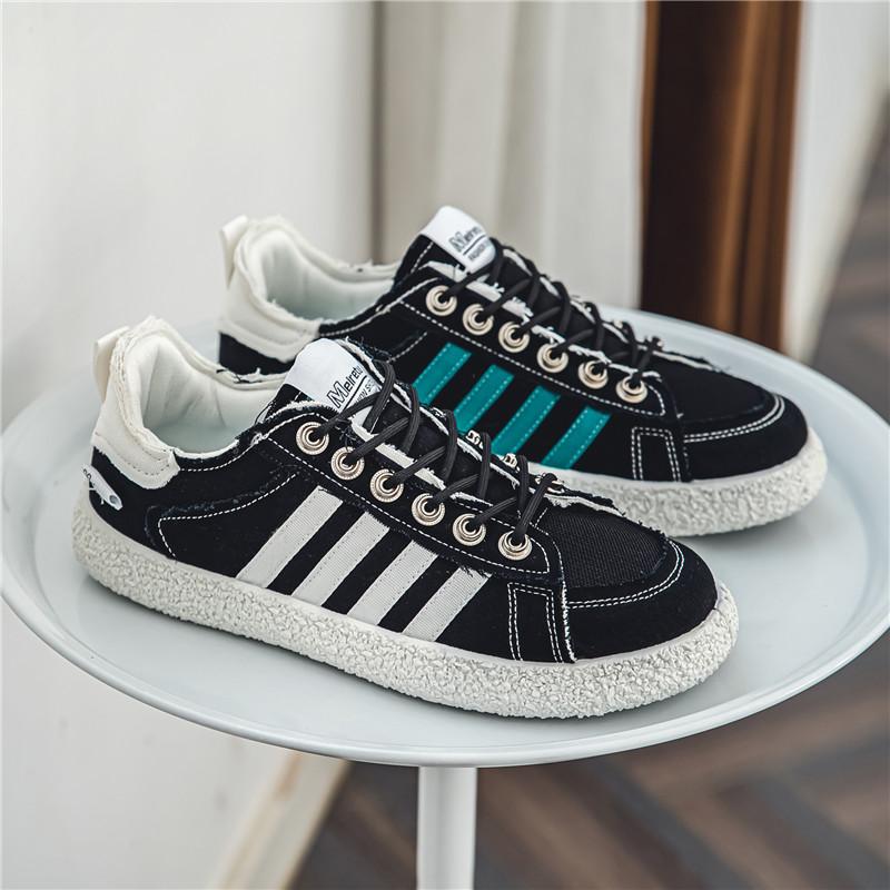 2024 Vintage Green Мужские парусиновые кроссовки Роскошные дышащие мужские вулканизированные туфли Дизайн Повседневные плоские кроссовки Мужские эспадрильи