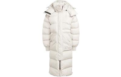 Женская удлиненная стеганая куртка X Stella McCartney Truenature, цвет экрю, IP1361