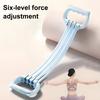 Adjustable Figure 8 Resistance Band Arm Shoulder Stretch Strength Training Fitness Elastic Strap 6-Tube Men Women Anti-slip Tension Rope