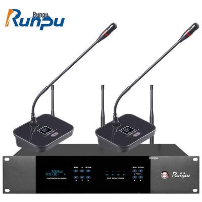 Цифровой беспроводной микрофон для конференц-системы Runpu RP-862-2 (Китайская версия)