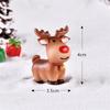 2025 Christmas Decoration Supplies Window Decoration Ornaments Sitting Posture White Plush Toy Old Man Snowman Doll