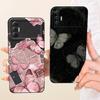 For Tecno Spark 8c 8P Spark 8 Pro KG7 KG8 KG5j Phone Case Bow Pattern Flower Butterfly Girly Back Cover Silicone Soft Casing