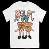 Хлопковая футболка унисекс с коротким рукавом Peach Pit Band Размеры S-5XL BT1548 Футболка унисекс