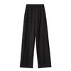 Shangdu Bila Women's Winter Plush High-Waist Straight-Leg Casual Pants