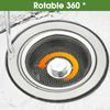 Kitchen Sink Filter Stainless Steel Sink Strainer Mesh Bathroom Floor Drains Catcher Waste Drain Hole Filter Kitchen Accessories