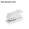 Single Ring Mini Hole Punch Paper Perforator Bind Paper Hole Punch Office School Binding Supplies Stationery DDK04