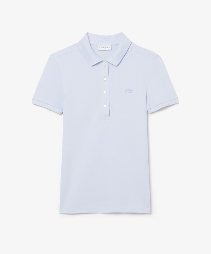 Женская приталенная мини-футболка-поло LACOSTE из пике Pf5462-56G J2G