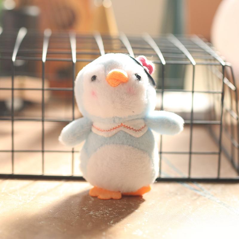 Мультяшный милый пингвин плюшевая игрушка брелок подвеска брелок чучело кукла сумка подвесные украшения рюкзак аксессуары детский подарок