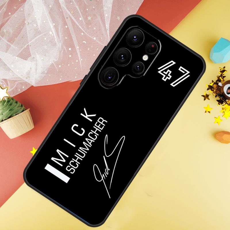 Чехол Schumacher для Samsung Galaxy S24 Ultra S23 S22 Plus S21 S20 FE S8 S9 S10 Note 10 20 Ultra