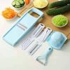1set Potato Shredding Machine Slicing Chopper Chopping Vegetable Home Kitchen Multi Functional Radish Scraper Rough Planer
