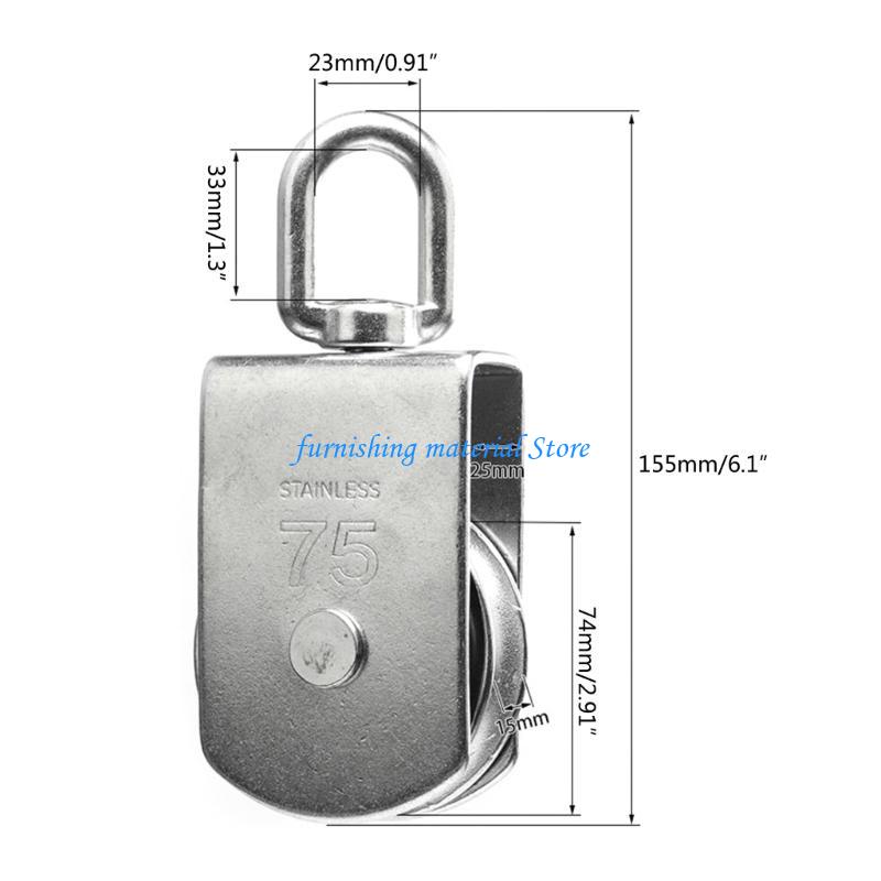 Y5GD M75 Single Wheel Rigging Lifting Wheel Lifting Single Pulley Roller