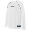 Adidas Woven Round Neck Pullover Sports Long Sleeve T-Shirt Unisex Tops KG7152