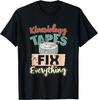 Kinesiology Tape Humor Therapist Therapy T-Shirt