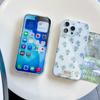Luanjin IMD Чехол с цветочным принтом на весь экран для iPhone 17 Pro / 15 Pro Max / 16 PM