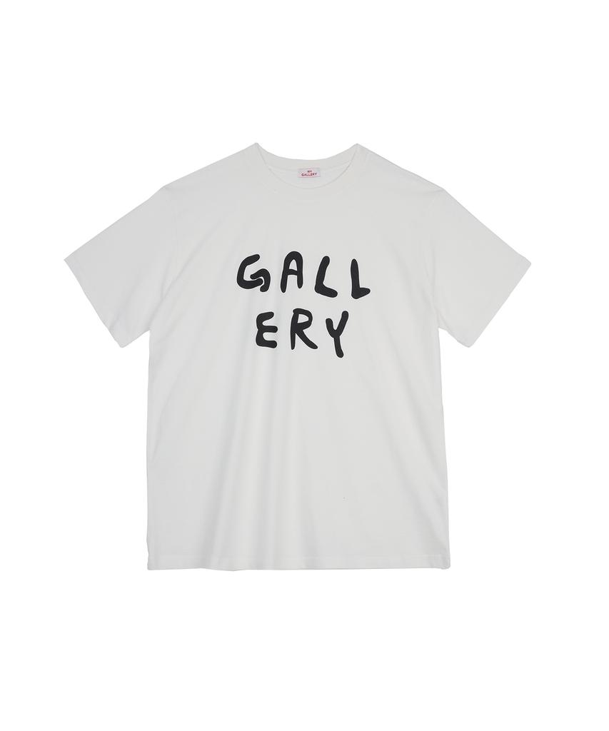 1011 GALLERY Gallery Logo T-Shirts - White