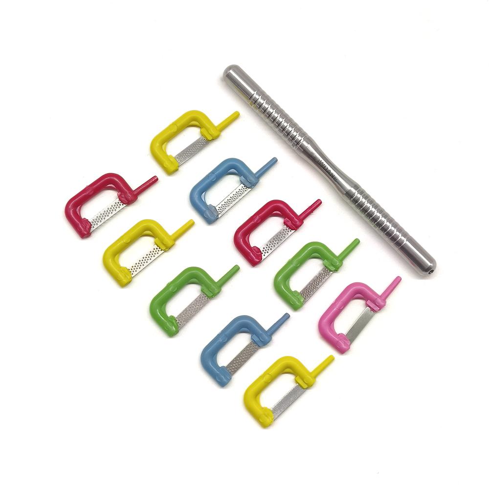 Полировка зубов Инструменты для ортодонтического лечения эмали межзубных промежутков Инструмент для отбеливания зубов