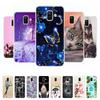 Чехол для Samsung Galaxy A6 2018 Прозрачный Мультяшный Мягкий ТПУ Силиконовый Чехлы для Телефона Задняя Крышка для Samsung Galaxy A6 A 6 Plus 2018