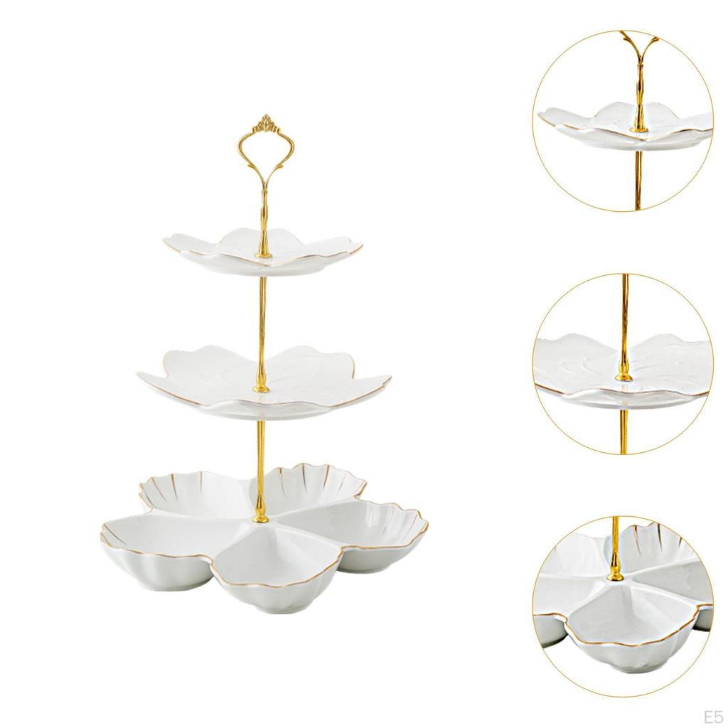 Керамическая подставка для торта для подачи угощений и украшения дома