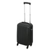 Captain Stag (CAPTAIN STAG) Suitcase, Carry-on Bag, Travel Case, Single Zipper with Dial Lock, Black, Rise UV-56