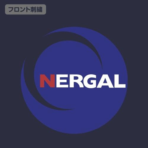 Nijigen Cospa Martian Successor Nadesico The Prince of Darkness Nergal Heavy Industries Embroidered Polo Shirt Navy Size L Cotton Polyester