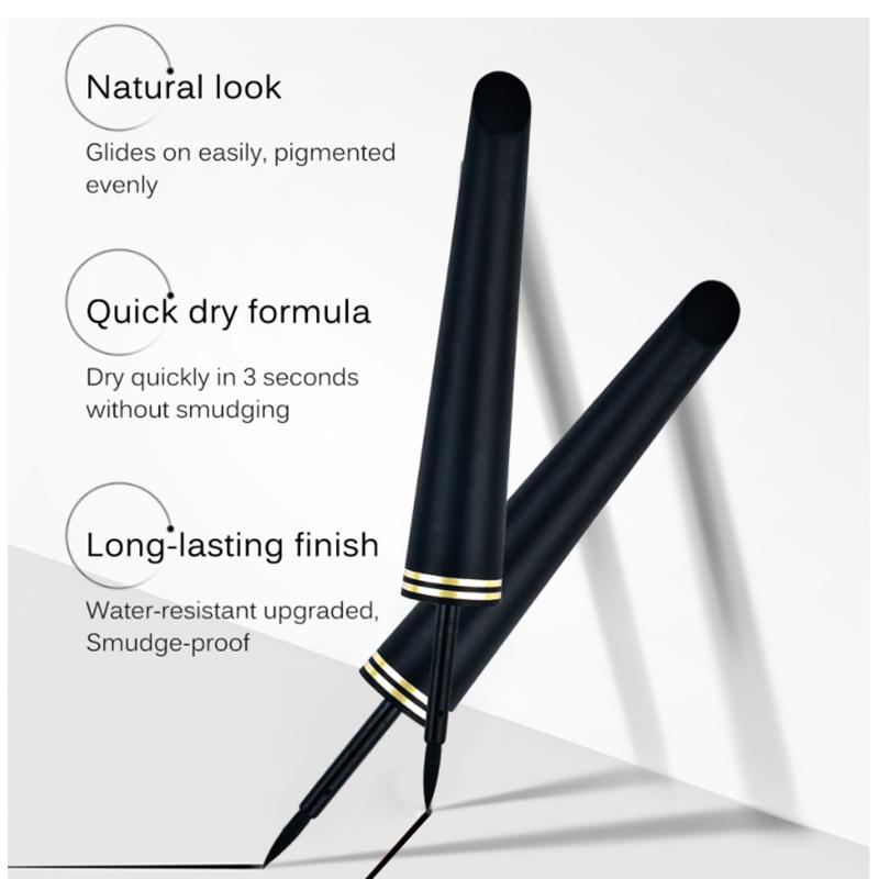 Жидкая подводка для глаз, водостойкая, устойчивая к поту, не обесцвечивающая, стойкая, женская подводка для глаз