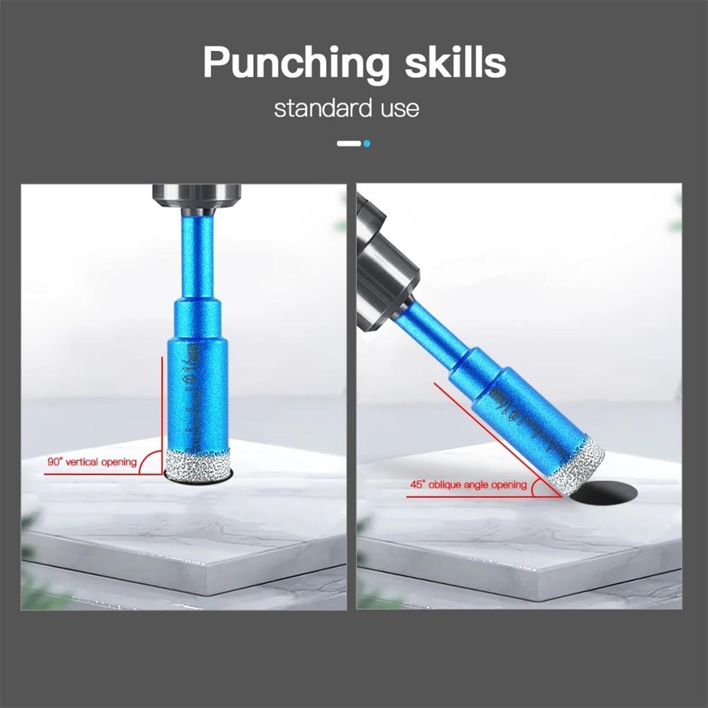 Для сверлильного патрона Сверло 1шт Синий бетон Алмаз