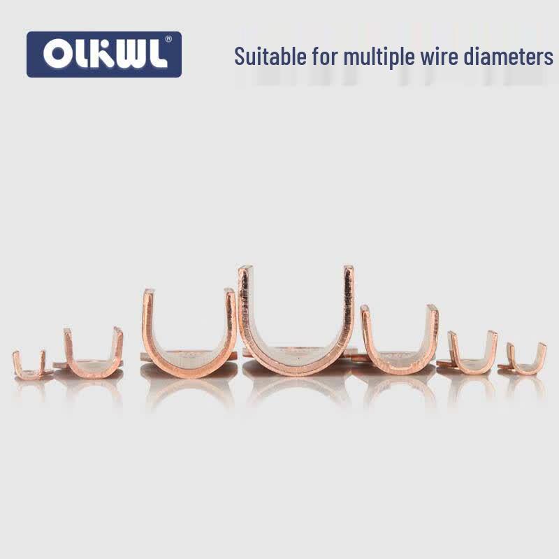 OLKWL Луженая медь OT Кольцевой наконечник с открытым ушком