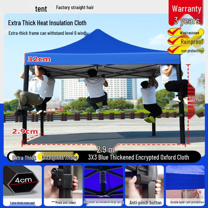 Four-Leg Folding Outdoor Canopy Tent