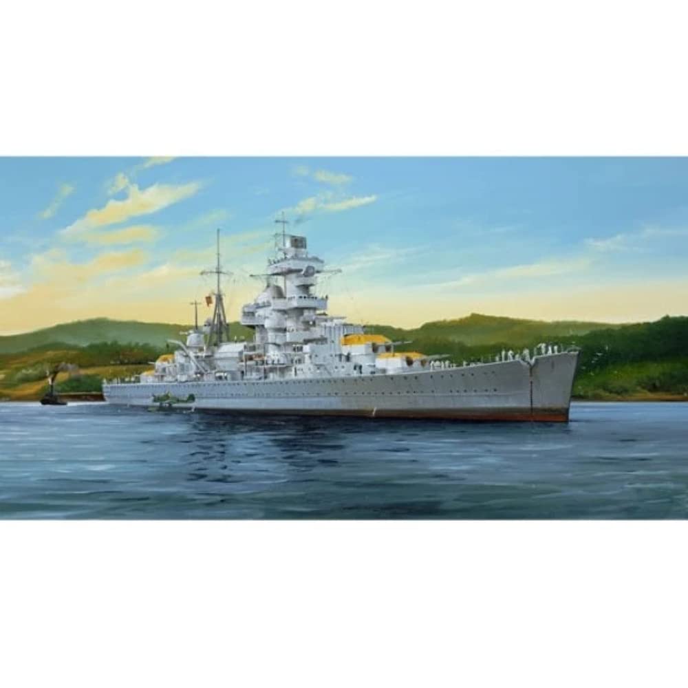 Trumpeter German Navy Heavy Cruiser Admiral Hipper 05317 Plastic Model 1/350