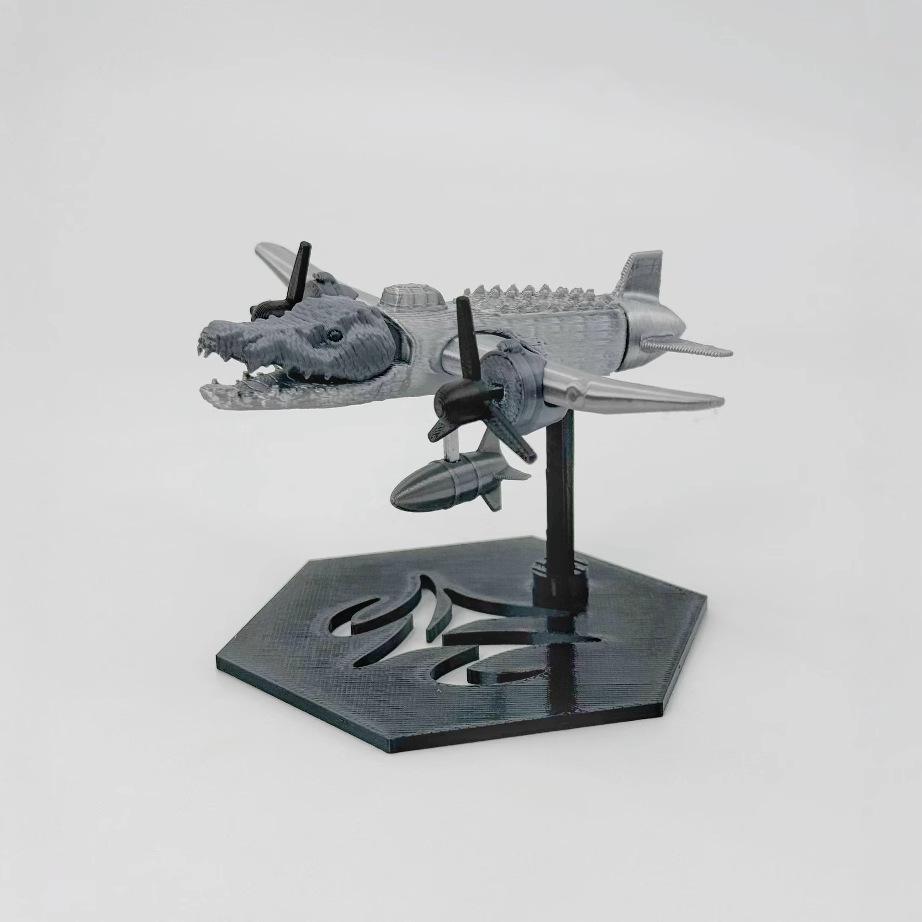 Игрушка 3D-печати, артикулированное глубоководное чудовище – Креативная новинка