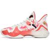 Кроссовки для баскетбола Crazy Tide 4 Crawfish Food Limited, прочные, нескользящие, с низким верхом, мужские, белые, розовые 112231106-15