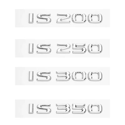 Логотип на багажнике IS200 IS250 IS300 IS350 IS500, модифицированный, с буквами, из ABS-пластика.