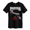 Усиленная Унисекс Взрослая Вульгарное Проявление Силы Pantera Футболка графические футболки хлопок Винтажная круглый вырез Мужчины Женщины Короткий рукав