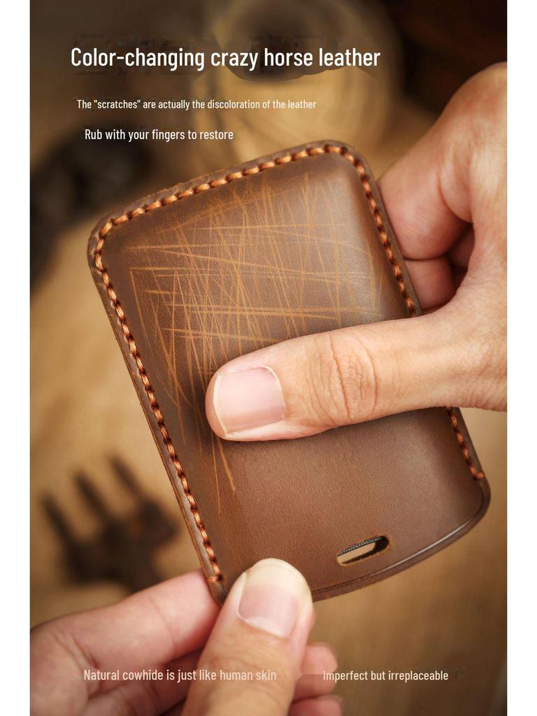 Handmade Leather Key Cover for Hongqi H5 H7 H9 HS7 HS9