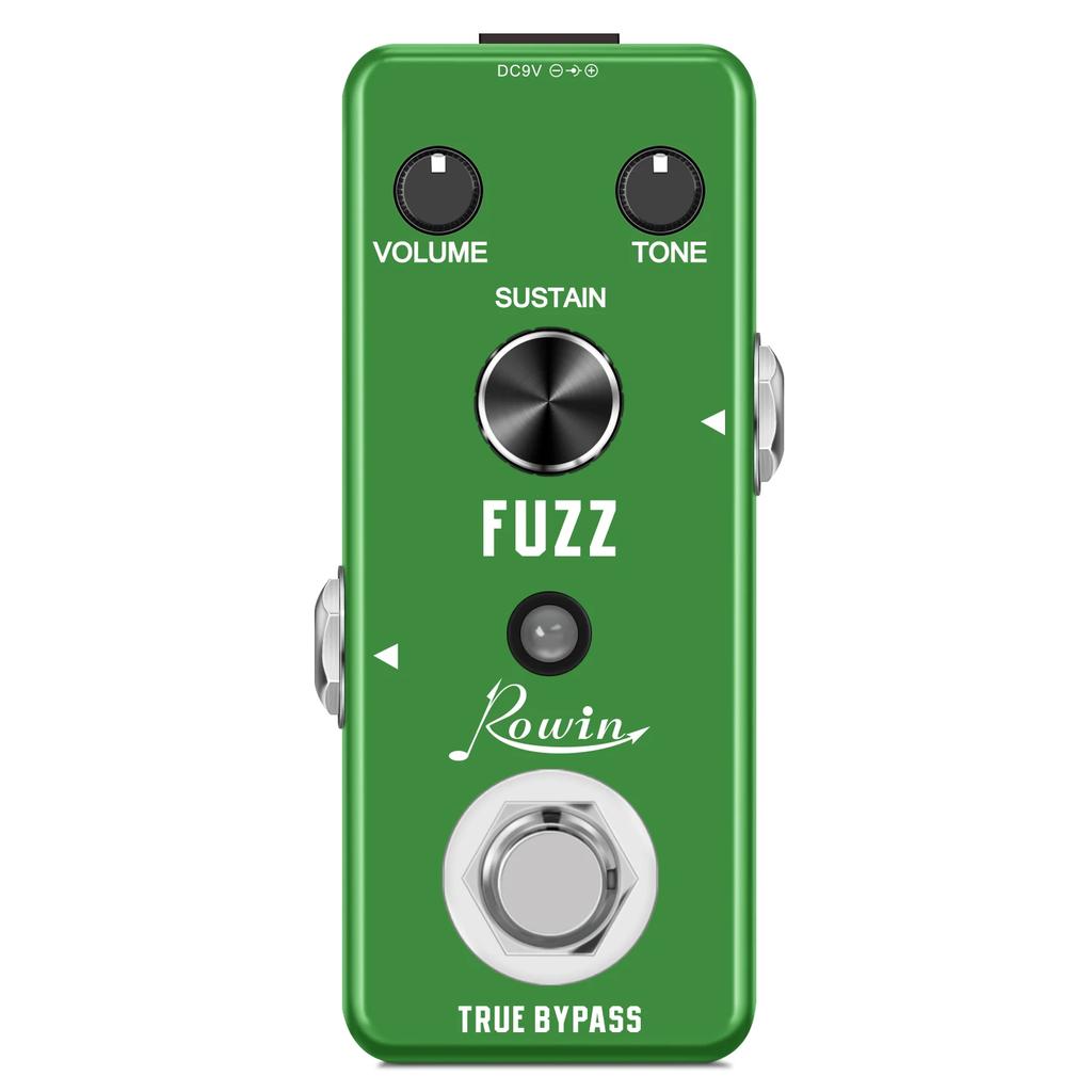 Rowin Noise Gate Pedal Guitar Delay Chorus Vibrolo Phaser Flanger Booster Compressor Bass Equalizer Effects Fuzz Overdrive DIST